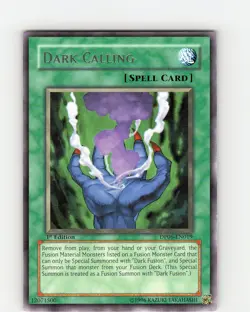 Yu-Gi-Oh TCG Dark Calling DP06-EN019 1st Edition Regular Rare Card NM - Image 1