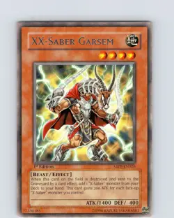 Yu-Gi-Oh TCG XX-Saber Garsem ABPF-EN026 1st Edition Regular Rare Card NM - Image 1