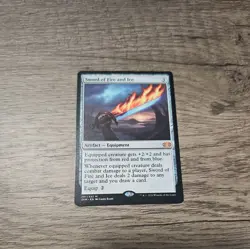 MTG Magic the Gathering Sword of Fire and Ice Double Masters Pristine Condition - Image 1