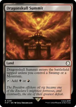 1x Dragonskull Summit - Universes Beyond: Fallout - NM - MTG - Image 1