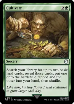 1x Cultivate - Universes Beyond: Fallout - NM - MTG - Image 1