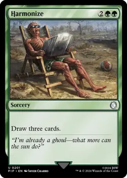1x Harmonize - Universes Beyond: Fallout - NM - MTG - Image 1