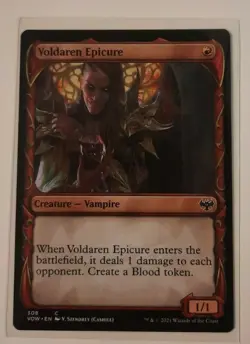 VOLDAREN EPICURE Innistrad Crimson Vow SHOWCASE MTG Magic the Gathering - Image 1