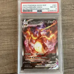 Pokemon TCG Charizard VMAX SWSH261 Sword & Shield Promo -PSA 8 And Raw - Image 2
