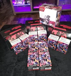 Pokemon Destined Rivals Booster Bundles, ETBs, Booster Box LOT English - Image 1