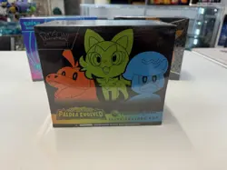 SV Paldea Evolved POKEMON CENTER ETB Elite Trainer Box SEALED (11 Packs + PROMO) - Image 1