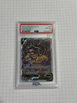 2022 GIRATINA V 186/196 ALT ART LOST ORIGIN POKEMON PSA 10 GEM MINT - Image 1