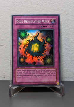 Deck Devastation Virus FET-EN058 YuGiOh! TCG Super Rare LP 1st Edition - NM - Image 1