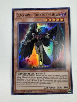 LC5D-EN112 Blackwing - Sirocco The Dawn Ultra Rare 1st Edition Holo VLP Yugioh - Image 1