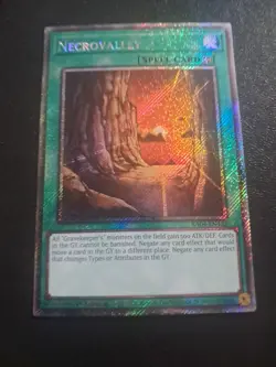 Necrovalley - Platinum Secret Rare 1st Edition RA04-EN122 - NM - YuGiOh - Image 1