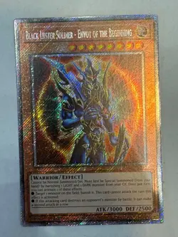 YUGIOH- Black Luster Soldier - Envoy of the Beginning - RA03 - Platinum Secret - Image 1
