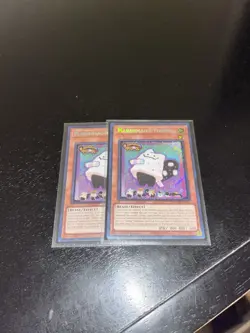 Yugioh! 2x NM Marshmao Yummy DOOD-EN024 1st Edition (Secret Rare) - Image 1