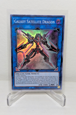 Galaxy Satellite Dragon CHIM-EN047 YuGiOh! TCG 1st Edtion Super Rare - NM - Image 1