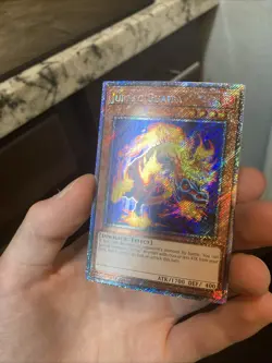 YuGiOh! Jurrac Guaiba RA03-EN242 - Platinum Secret Rare 1st Edition LP - Image 3