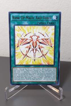 Rank-Up-Magic Raid Force DOCS-EN054 YuGiOh! TCG Rare Unlimited - NM - Image 1