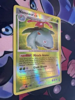 Pokemon TCG Cards Venusaur 20/132 Secret Wonders Reverse Holo LP/NM - Image 2