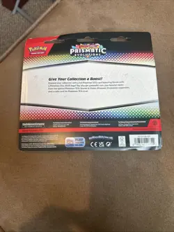 Pokemon Prismatic Evolutions 2-Pack Blister w/ 2025 Eevee Pokemon Day Promo Card - Image 2