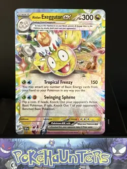 Pokemon Card Alolan Exeggutor ex 133/191 Double Rare Surging Sparks Near Mint - Image 1