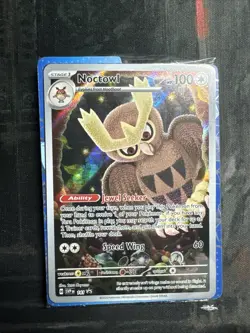 Noctowl 141 Sv: Scarlet & Violet Promo Cards Holo Illustration Rare MINT[SEALED] - Image 2