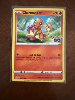 Charmander SWSH232 SWSH: Sword & Shield Promo Cards Holo NM Near Mint SWIRL - Image 1