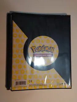 Pikachu 4 Pocket Ultra Pro Binder with some Shining Fates Cards - Pokemon - Image 2