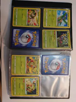 Pikachu 4 Pocket Ultra Pro Binder with some Shining Fates Cards - Pokemon - Image 3