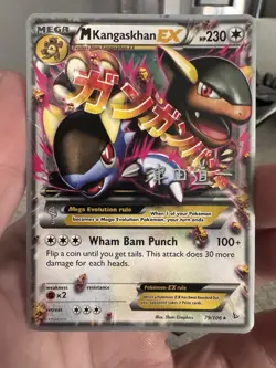 Pokemon Card - M Kangaskhan EX 79/106 Flashfire 2014 World Championships Rare - Image 2