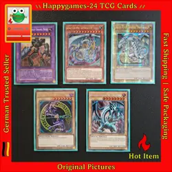 5x Yugioh! - Karten Sammlung gemischt div. Cards YGO /AW - Image 1