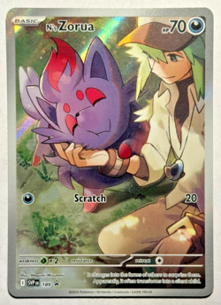 N's Zorua 189 Sv: Scarlet & Violet Promo Cards Holo - Image 1
