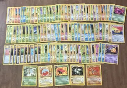 Pokemon Bulk Wotc 100 Card Vintage Lot 1st Edition Rare Shadowless - Image 1