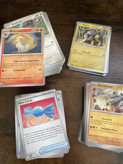 Lot Of 200+ Pokemon Cards from Mega Evolution - Holo, Reverse, And Bulk - Image 1