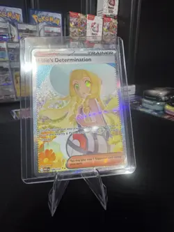 Lillie’s Determination Mega Evolutions 184/132 Full Art Pokemon Card English - Image 1