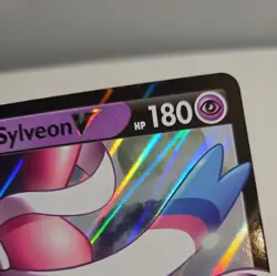 Pokemon TCG Celebrations Dark Sylveon V SWSH134 Jumbo Black Star Promo Card - Image 4