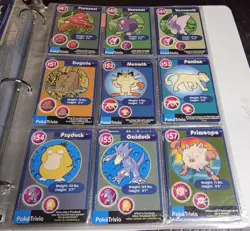 Pokemon Trivia Cards - 1999 Burger King - 127 Cards Most NM - Image 5