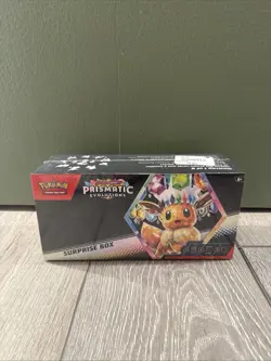 Prismatic Evolutions Surprise Box Sealed Stamped EX Promo Cards - Image 2