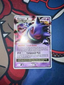 Pokemon TCG Gengar #97 LVL x Arceus Holo Card ultra rare pack fresh - Image 2