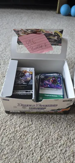 Digimon BT6 DOUBLE DIAMOND Bundle 500+ Tcg Cards (2) - Image 3
