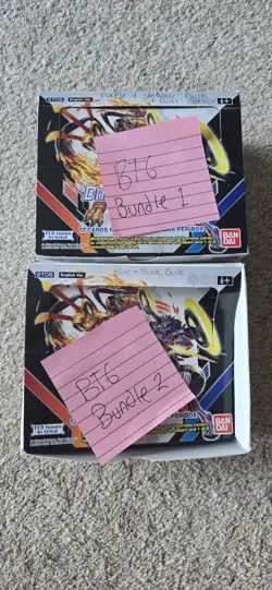 Digimon BT6 DOUBLE DIAMOND Bundle 500+ Tcg Cards (2) - Image 4