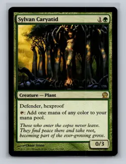 MTG Sylvan Caryatid Theros Regular - LP - Image 1