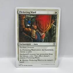 Flickering Ward NM #11 MTG Mystery Booster 2 (White Border Frame) - Image 1