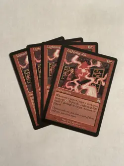 MTG Lightning Rift x4 Onslaught ONS Playset Magic the Gathering 4x Play Set - Image 1