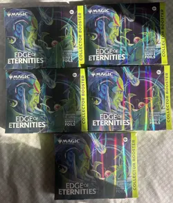 Magic The Gathering: 5x Lot Edge of Eternities Collector Omega Booster Box - Image 1
