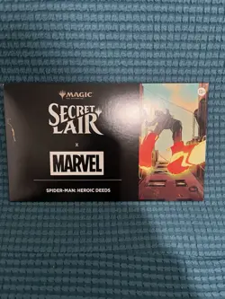 MTG Secret Lair Marvel's Spider-Man: Heroic Deeds NON-FOIL Edition ships today! - Image 1