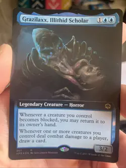 Grazilaxx, Illithid Scholar (Extended Foil) ~ Adventures in the Forgotten Realms - Image 1