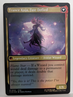 Kuja, Genome Sorcerer (0232) Final Fantasy FIN, Magic MtG, Foil - NM Pack Fresh! - Image 2