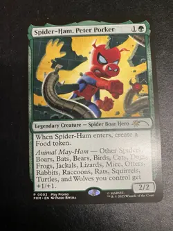MTG - NM - Spider-Ham, Peter Porker - Play Promo - Marvel's Spider-Man - Image 1