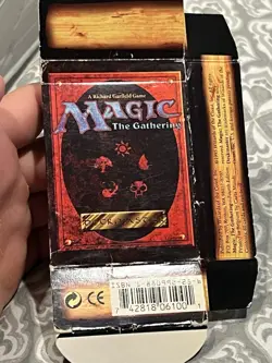 3x MTG * Revised Empty Deck Box & 1x Fourth Edition (Used) Magic the Gathering - Image 3