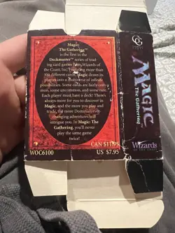 3x MTG * Revised Empty Deck Box & 1x Fourth Edition (Used) Magic the Gathering - Image 4