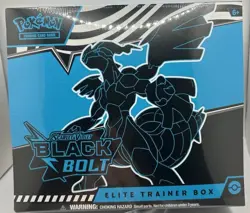 Pokemon TCG Black Bolt Elite Trainer Box ETB - NEW Factory Sealed - Image 1