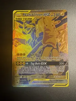 Pikachu & Zekrom GX SM248 Promo Tag Team Pokemon TCG - Image 1